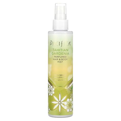 tahitian gardenia hair mist.